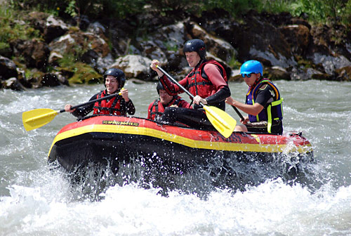 rafting